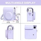 Zikkon Carrying Bag with Adjustable Shoulder Strap for FujiFilm Instax Mini 13 Camera