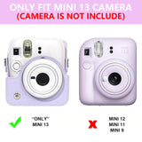 Zikkon Carrying Bag with Adjustable Shoulder Strap for FujiFilm Instax Mini 13 Camera