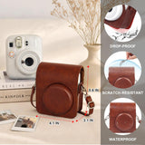 Zikkon Carrying Bag with Adjustable Shoulder Strap for FujiFilm Instax Mini 13 Camera