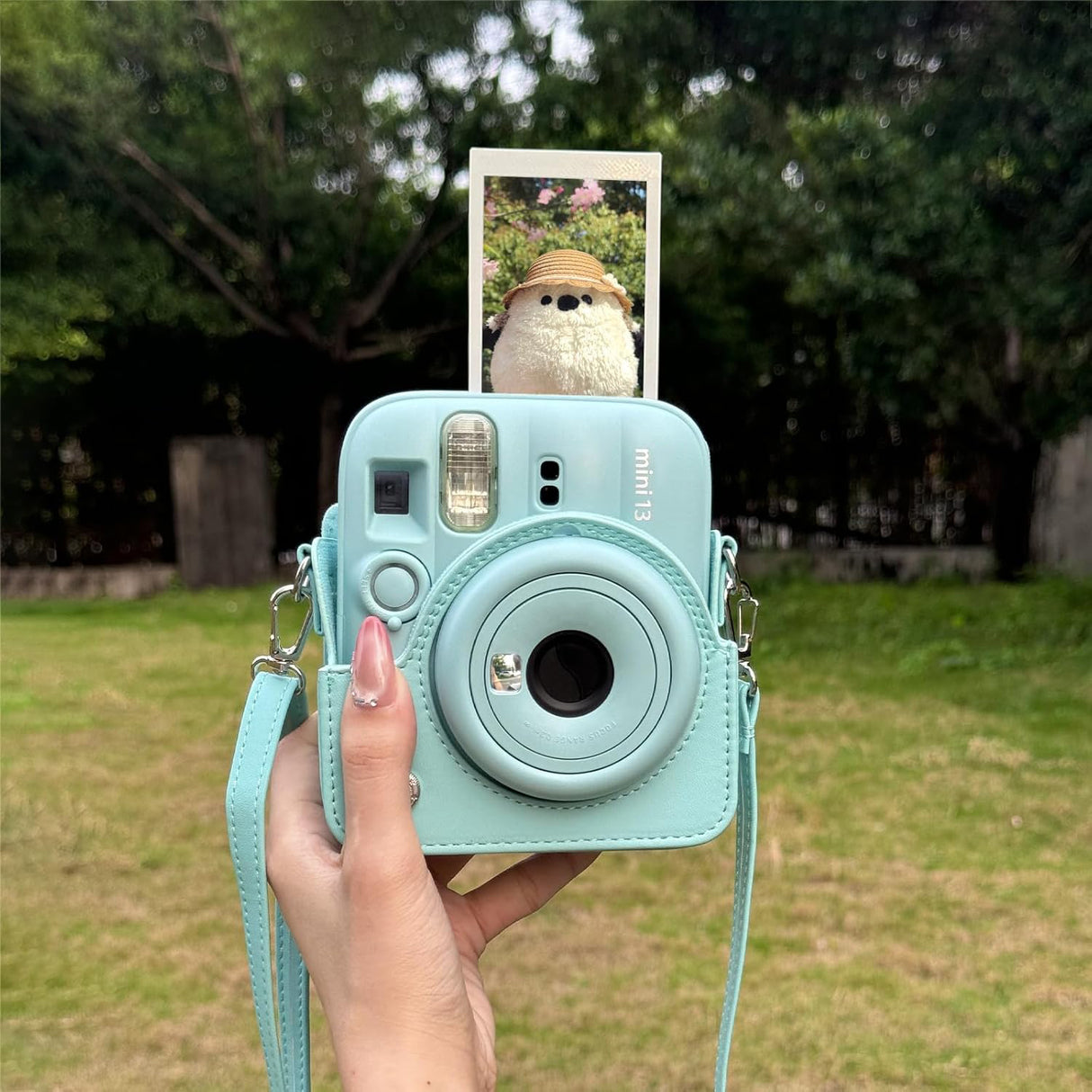 Zikkon Carrying Bag with Adjustable Shoulder Strap for FujiFilm Instax Mini 13 Camera