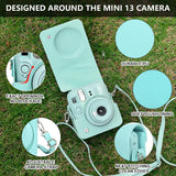 Zikkon Carrying Bag with Adjustable Shoulder Strap for FujiFilm Instax Mini 13 Camera