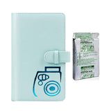 Fujifilm Instax  mini 10X1 Instant Film with 96-sheet Album for mini film (Ice blue)