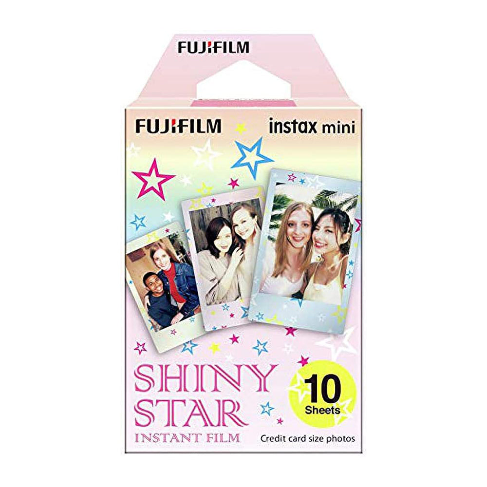 Fujifilm Instax Mini 10X1  shiny star Instant Film with Instax Time Photo Album 64 Sheets