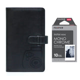 Fujifilm Instax Mini 10X1 Monochrome Instant Film with 96-sheet Album for mini film