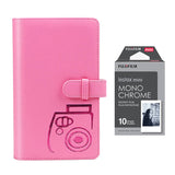 Fujifilm Instax Mini 10X1 Monochrome Instant Film with 96-sheet Album for mini film