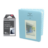 Fujifilm Instax Mini 10X1 Monochrome Instant Film with Instax Time Photo Album 64 Sheets
