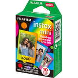 FUJIFILM Instax Mini 10x1 Instant Film Rainbow