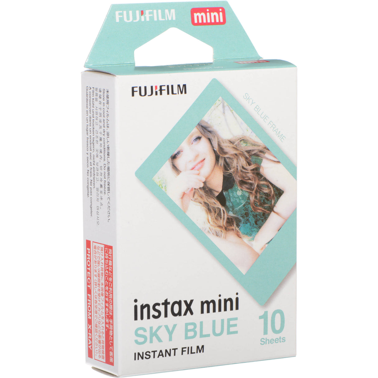 FUJIFILM Instax Mini 10x1 Instant Film Sky Blue