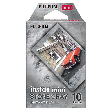 FUJIFILM Instax Mini 10x1 Instant Film Stone Gray