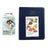 Fujifilm Instax Mini 10X1 blue marble Instant Film with Instax Time Photo Album 64 Sheets Navy blue
