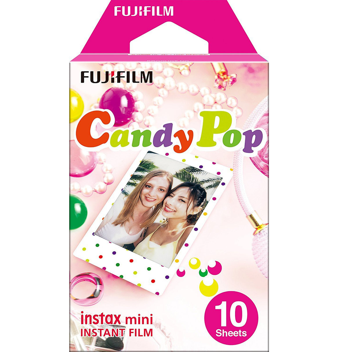 FUJIFILM Instax Mini 10x1 Instant Film Candy pop
