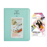 Fujifilm Instax Mini 10X1 macaron Instant Film with Instax Time Photo Album 64 Sheets