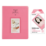Fujifilm Instax Mini 10X1 pink lemonade Instant Film With 128-sheet Album for mini film