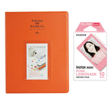 Fujifilm Instax Mini 10X1 pink lemonade Instant Film With 128-sheet Album for mini film