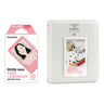Fujifilm Instax Mini 10X1 pink lemonade Instant Film with Instax Time Photo Album 64 Sheets Ice white