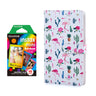 Fujifilm Instax Mini 10X1 rainbow Instant Film with 96-sheet Album for mini film Flamingo catus