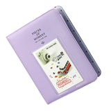 Zenko Compatible 64 sheet Album for Fujifilm Instax Mini Film (3 inch) (Lilac Purple)