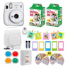 Fujifilm Instax Mini 11 Instant Camera + Carrying Case + Fuji Instax Film(40 Sheets) Accessories Bundle Ice White