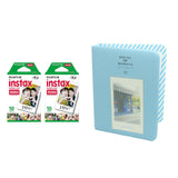 Fujifilm Instax Mini 2 Pack of 10 Sheets Instant Film with Instax Time Photo Album 64-Sheets