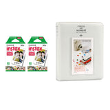 Fujifilm Instax Mini 2 Pack of 10 Sheets Instant Film with Instax Time Photo Album 64-Sheets