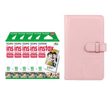 Fujifilm Instax Mini 5 Pack 10 Sheets Instant Film with 96-sheet Album for mini film