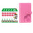 Fujifilm Instax Mini 5 Pack 10 Sheets Instant Film with 96-sheet Album for mini film Flamingo pink