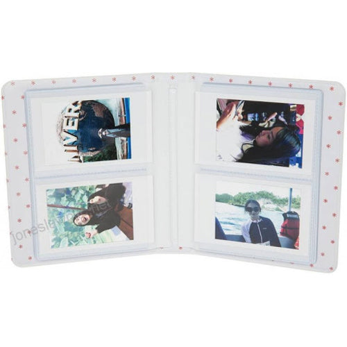 ZENKO 64 Pockets Mini Photo Album (Pearly white)