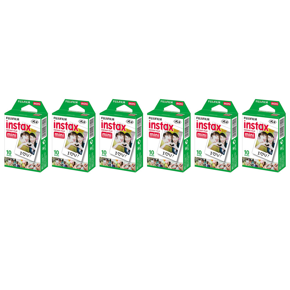 Fujifilm Instax Mini 6 Pack of 10 Sheets Instant Film