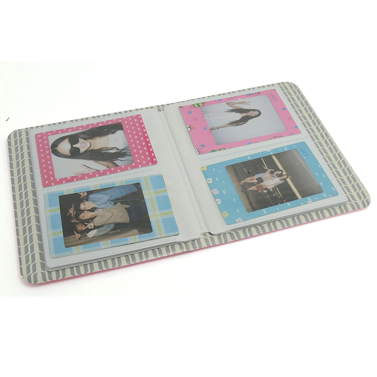 ZENKO INSTAX MINI 64 TIME PHOTO ALBUM (ROSE RED)