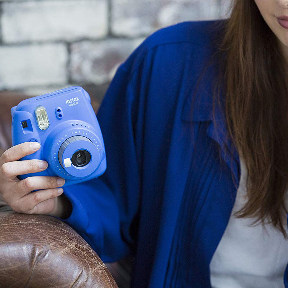 Fujifilm Instax Mini 9 Instant Camera Cobalt Blue