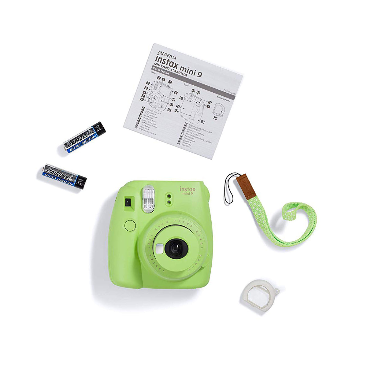 Buy Fujifilm Instax Mini 9 Instant Camera (Lime Green) & Instax