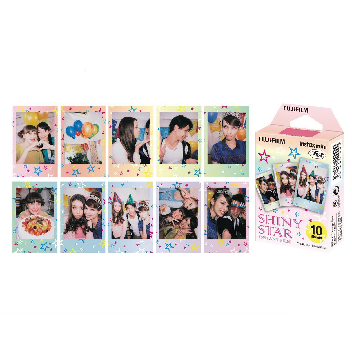Fujifilm Instax Mini 10X1 Shiny Star instant Film