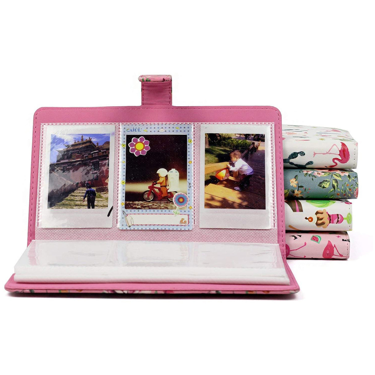 ZENKO 96-Sheets Album For Mini Film (3 inch) (Pink rose)