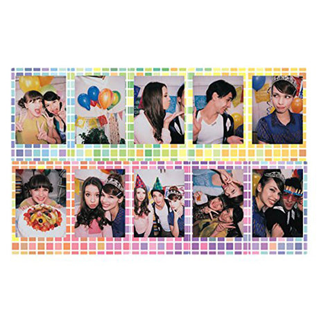 Fujifilm Instax Mini Stained Glass 30 Film for Fuji 7s, 8, 9, 11,25, 40, 50s,70, 90, Liplay, Mini Evo Instant camera