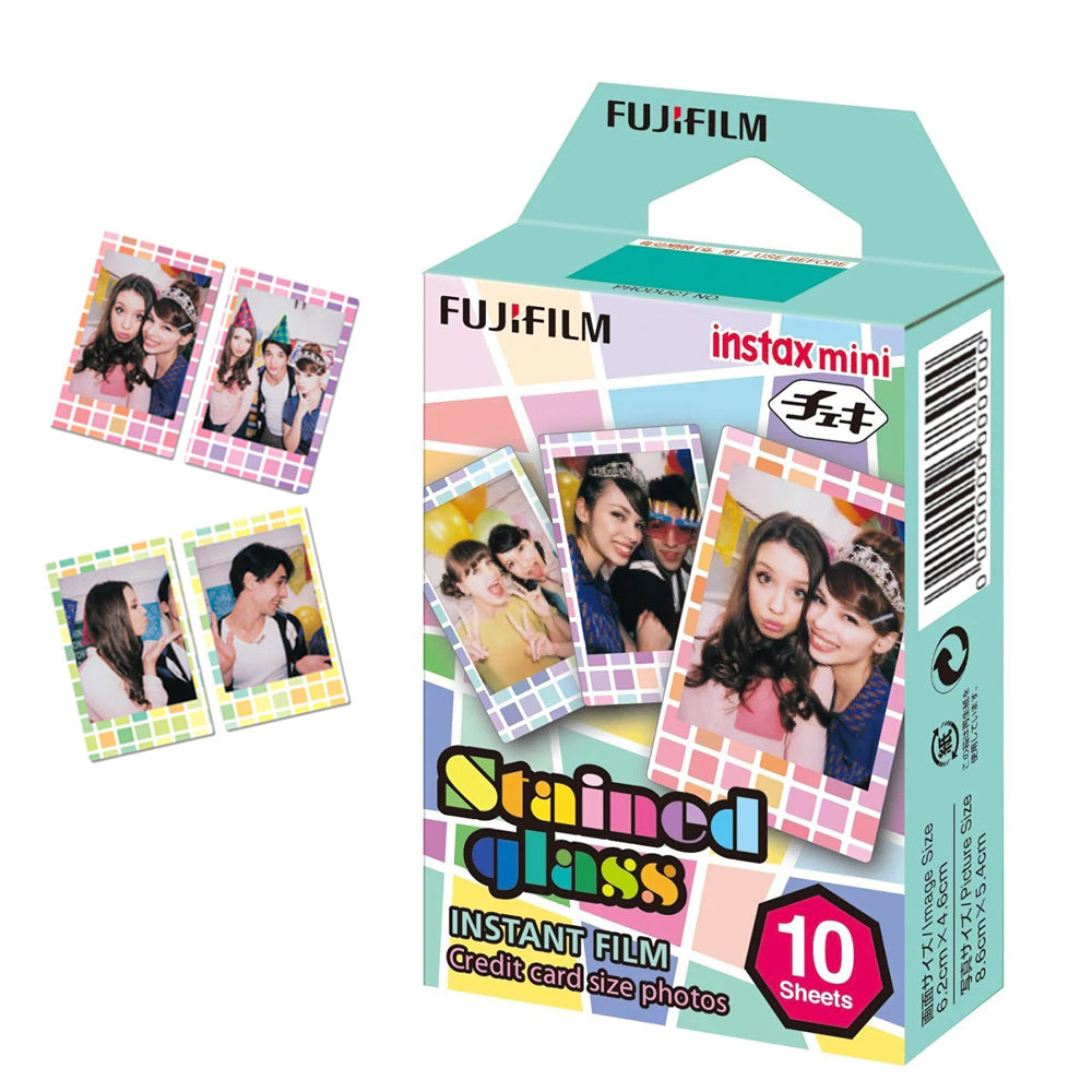 Fujifilm Instax Mini 10X1  Stained Glass instant Film