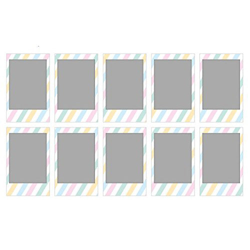 Fujifilm Instax Mini Stripe 30 Film for Film for Fuji 7s, 8, 9, 25, 50s,70, 90 Instant Camera, Share SP1, SP2 Printer ( 30 Shots)