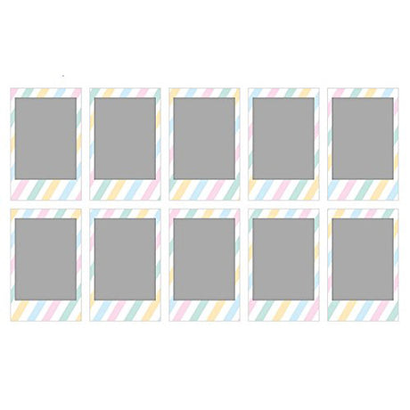 Fujifilm Instax Mini Stripe 30 Film for Film for Fuji 7s, 8, 9, 25, 50s,70, 90 Instant Camera, Share SP1, SP2 Printer ( 30 Shots)