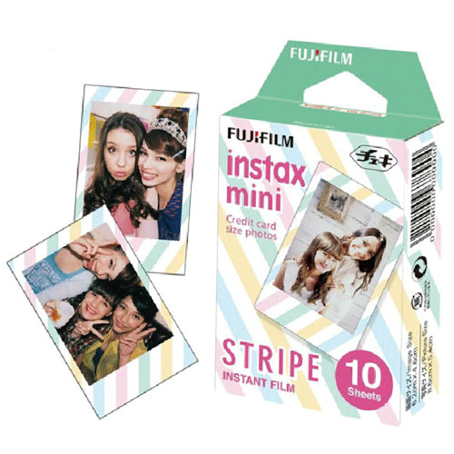 Fujifilm Instax Mini 10X1 Stripe instant Film