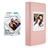 Fujifilm Instax square 10X1 white marble Instant Film With 64 sheet Album for square film Pink