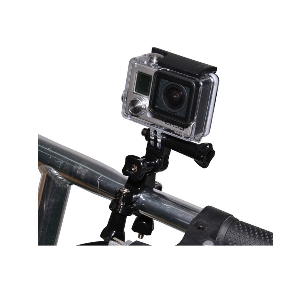 JJC GP-J7 Handlebar Pole Mount On Bike Riding Bicycle Accessory For GoPro Hero 4/3+/3/2/1 Camcorder