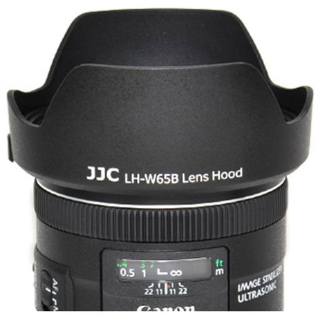 JJC LH-65B Lens Hood for Canon EF 70-300mm f/4-5.6 IS USM, EF 70-300mm f/4.5-5.6 DO IS USM Replaces For Canon ET-65B