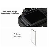 LARMOR GGS SelfAdhesive Optical Glass LCD Screen Protector for Canon 5DII 5D2 5D Mark II