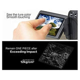 LARMOR GGS SelfAdhesive Optical Glass LCD Screen Protector for Canon 750D 760D