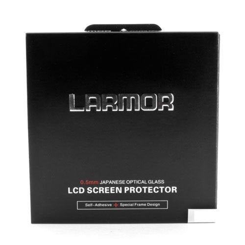 LARMOR GGS SelfAdhesive Optical Glass LCD Screen Protector for Nikon D3100