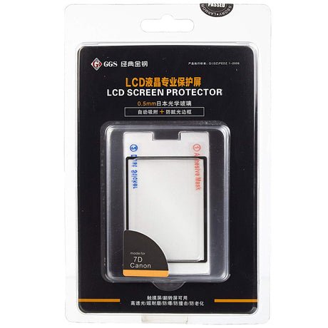 LARMOR by GGS SelfAdhesive Optical Glass LCD Screen Protector for CANON 7D