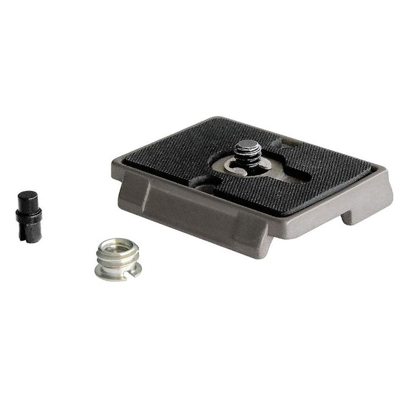 Manfrotto 200PL Quick Release Plate with 1/4"-20 Screw and 3/8" Bushing Adapter