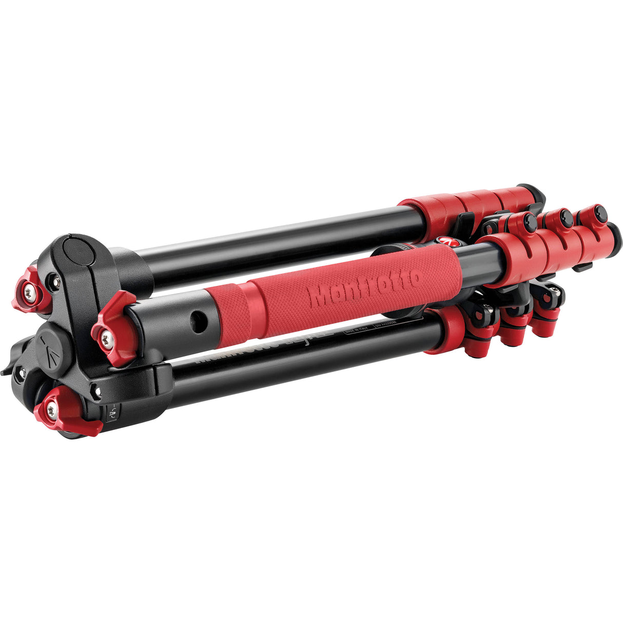 Manfrotto BeFree Compact Travel Aluminum Alloy Tripod Red