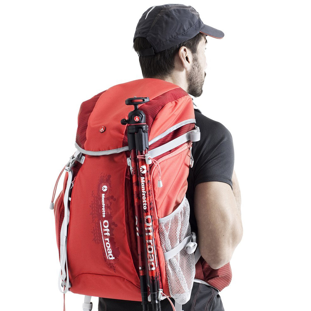 Manfrotto MB OR-BP-30RD Off road Hiker camera backpack 30L Red for DSLR