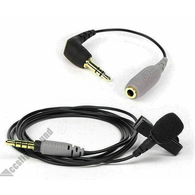 RODE SMARTLAV+ LAVALIER MICROPHONE AND RODE SC3 ADAPTOR BUNDLE