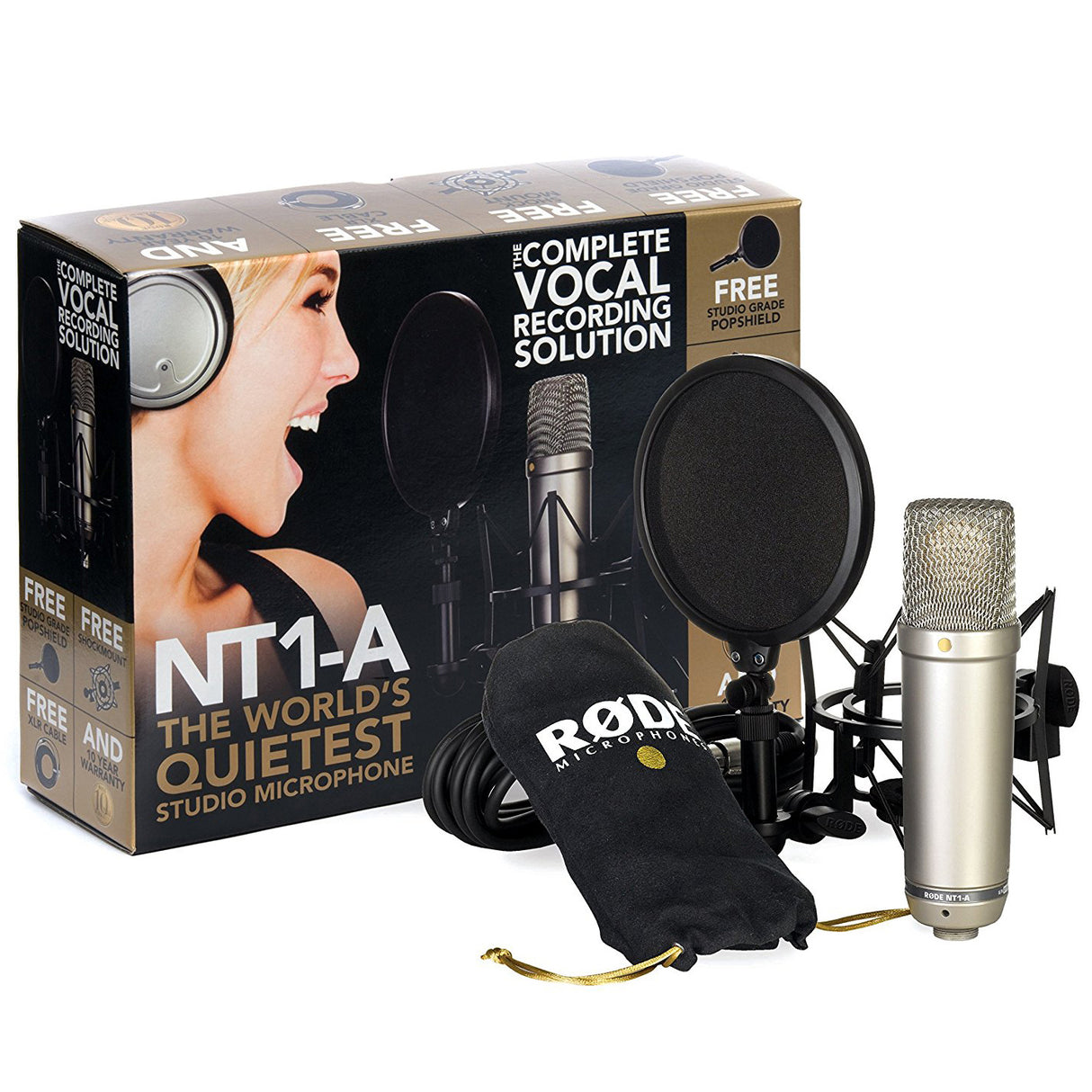 Rode Microphones NT1A Condenser Microphone Bundle